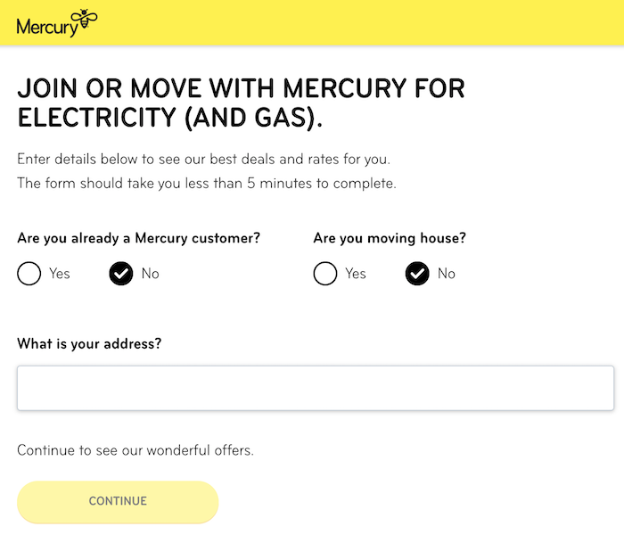 Mercury-NZ-signup-form