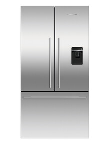 Fisher&Paykel-614L-ActiveSmart-French-Door-Fridge-Freezer-with-Ice&Water-Stainless-Steel