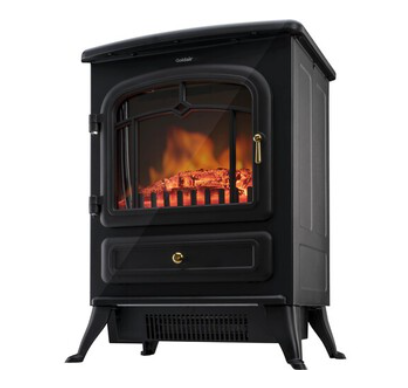 Goldair-Flame-Effect-Heater-1.85kW-Black