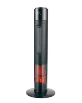 Goldair-Flame-Effect-Ceramic-Tower-Heater-2kW-Black