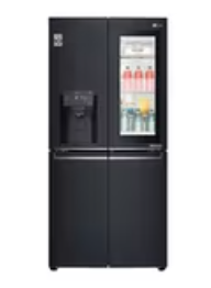 LG-508L-Ice-&-Water-French-Door-Fridge-Freezer-Matte-Black
