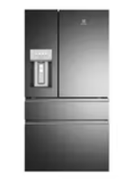 Electrolux-609L-French-Door-Fridge-Freezer-Dark-Stainless-Steel