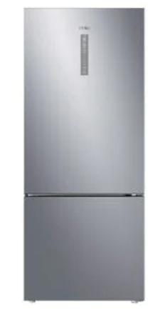 Haier-450Litre-Bottom-Mount-Refrigerator-Silver