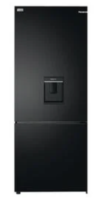 Panasonic-377L-Bottom-Mount-Black-Refrigerator-with-Water-Dispenser