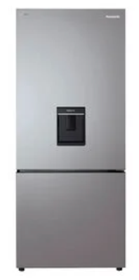 Panasonic-377L-Bottom-Mount-Refrigerator-Stainless-Steel