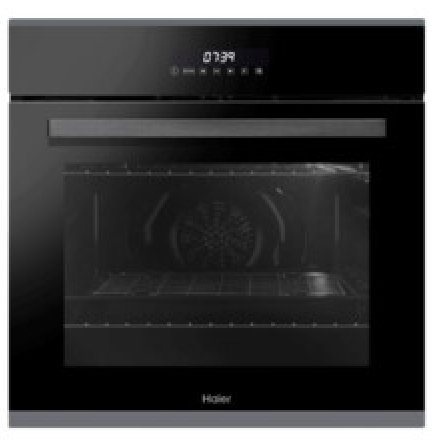 Haier-10-Function-Single-Oven-with-Rotisserie-Black