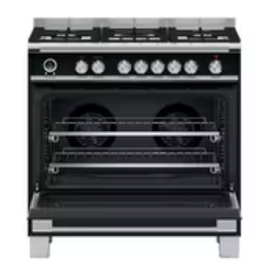 Fisher&Paykel-90cm-Freestanding-Dual-Fuel-Cooker-w/-Gas-Co...