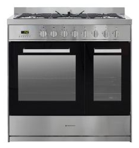 Parmco-900mm-105L-Combination-Stainless-Steel-Gas-1-1/2-Ovens