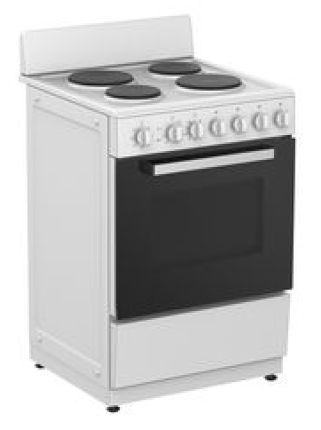 Everdure-60cm-White-9-Function-Freestanding-Oven