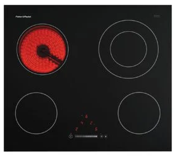 Fisher&Paykel-60cm-4-Zone-Electric-Cooktop