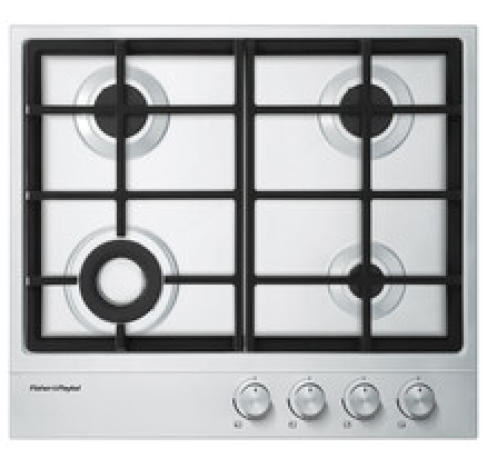 Fisher&Paykel-4-Burner-Gas-Cooktop-with-Mini-Wok