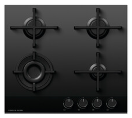 Fisher&Paykel-60cm-Gas-on-Glass-4-Burner-LPG