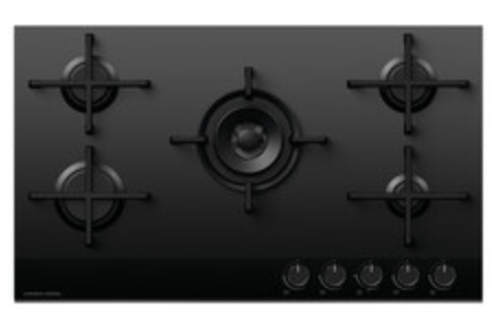 Fisher&Paykel-90cm-Gas-on-Glass-5-Burner-NG