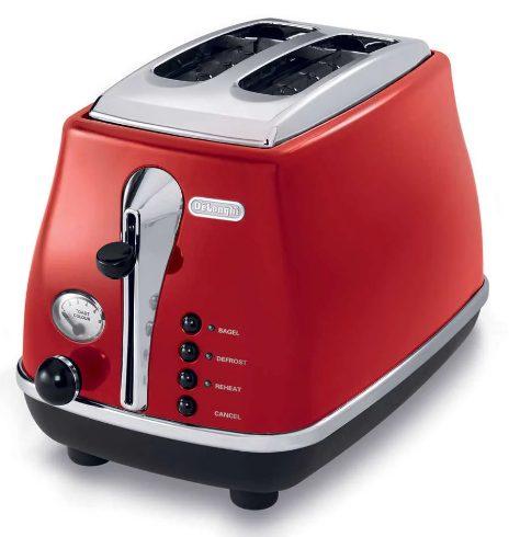 DeLonghi-Icona-2-Slice-Toaster-Red-CTO2003R
