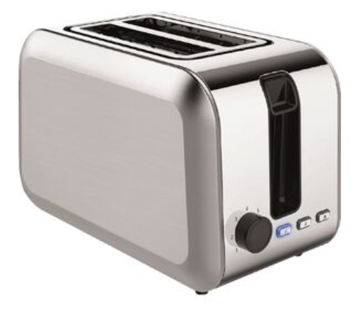 Living&Co-Toaster-2-Slice-Stainless-Steel