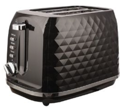 Living&Co-Diamond-Toaster-2-Slice-Black