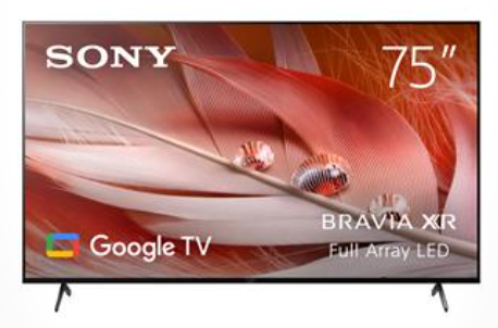 Sony-X90J-75"-Bravia-XR-Full-Array-LED-4K-Google-TV