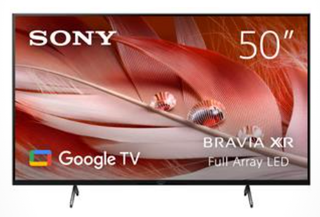Sony-X90J-50"-Bravia-XR-Full-Array-LED-4K-Google-TV