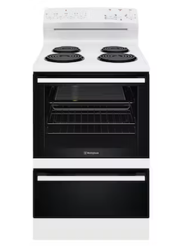 Westinghouse-60cm-Freestanding-Oven-with-Electric-Cooktop-White