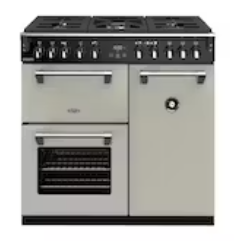 Belling-90cm-Richmond-Deluxe-Freestanding-Oven-with-Gas-Cookto-Porcini-Mushroom